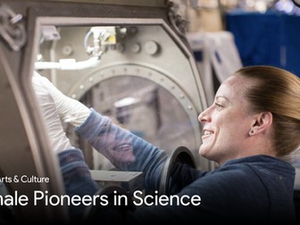 Female Pioneers in Science #googlearts