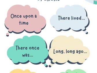 Traditional Tale Writing Supports