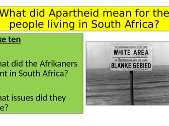 What is Apartheid?