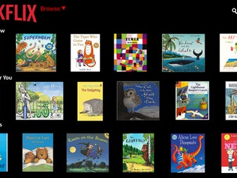 Bookflix interactive PowerPoint for ks1