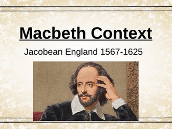 Macbeth Context