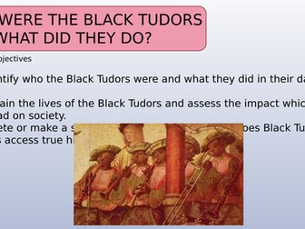 What did Black Tudors do?