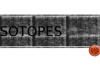 Isotopes and Radiation