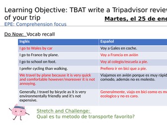 Theme 2 | GCSE Spanish | ¿Dónde te alojas?