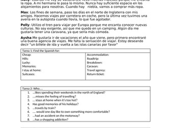 Mis Vacaciones | Worksheet