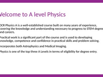 OCR Physics A Introduction: Standard form
