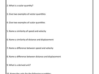 OCR Physics A Chapter 2: 4. Adding vectors