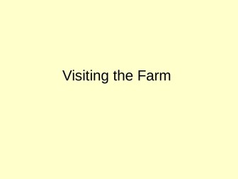 Visiting the farm
