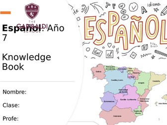 KS3 Spanish Claro Sentence Builders