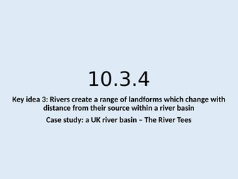 GCSE Geography - River Tees case study