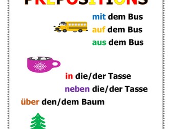 German Prepositions And Their Cases