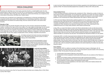 KS3 - Buddhism // Dalai Lama 2021