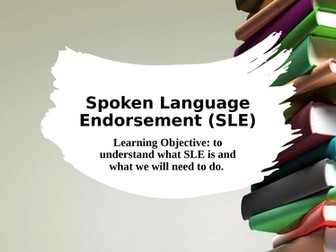 Spoken Language Endorsement (AQA GCSE)