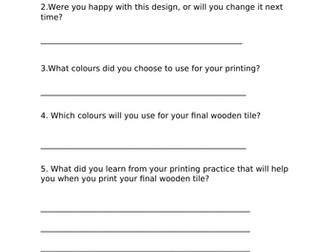 William Morris KS1 Art Unit Lesson 4