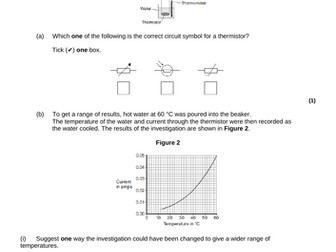 Thermistor investigation