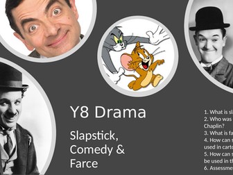 KS3 Drama - Comedy, Slapstick and Farce