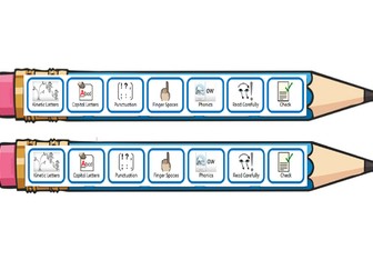 Writing Checklist Pencil - Widget Symbol