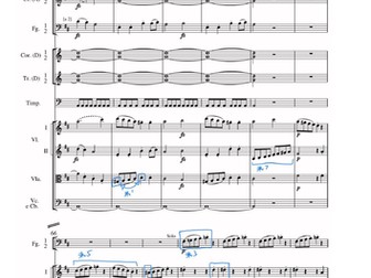 Eduqas Music A Level Haydn 104.4 score questions: Set 1 of 2