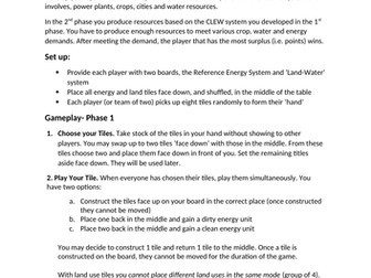 Energy Modelling Teaching tool