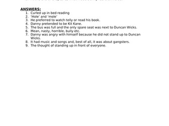 Comprehension: 'The Personality Potion'