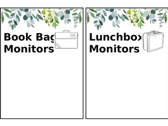 Class Monitors