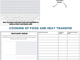 Food Technology: Cooking and Heat Transfer