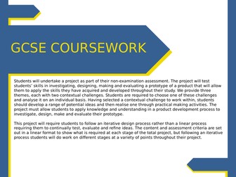GCSE Coursework Presentation