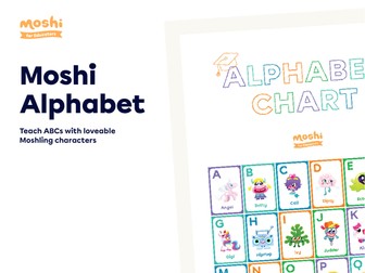 SEL - Moshi Alphabet - Resource