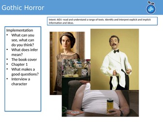 Step up to English Component 2 Gothic Horror
