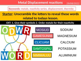 Metal Displacement Reactions