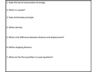 OCR Physics A Chapter 6: 2. Elastic potential energy