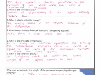 OCR Physics A Chapter 6: 3. Deforming materials