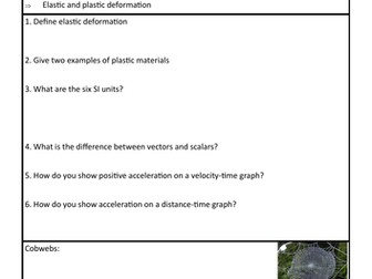 OCR Physics A Chapter 6: 4. Stress, strain and Young modulus