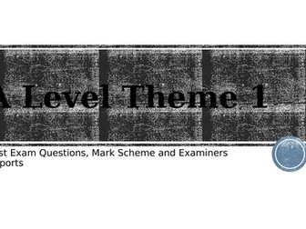 A Level Edexcel Business Powerpoint - Theme 1