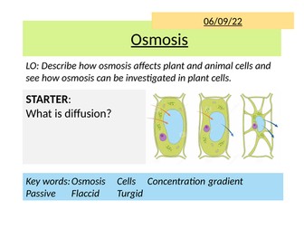 AQA Osmosis and required practical