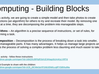 Computing: Building Blocks