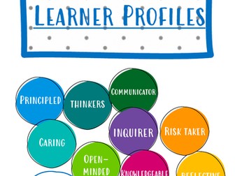 Learner profile pupil book