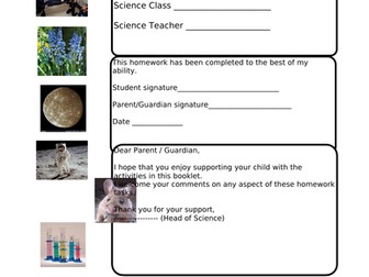 Measuring, recording, observing, research, data, graphs, investigating. Science Homework Y7