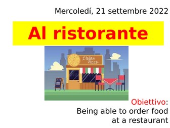 Al ristorante