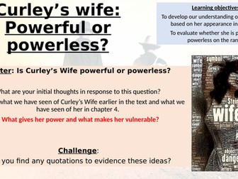 Of Mice and Men - Curley's Wife