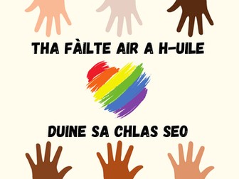 Gaidhlig Diversity Poster