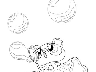 SEL - Meet the Moshlings Coloring Pages - Activity