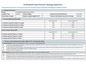 Pupil Premium Strategy Statement - Example