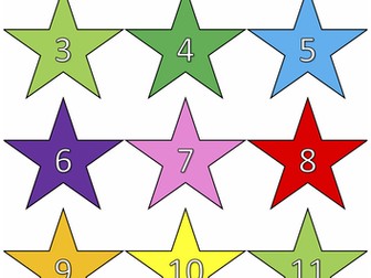 Magic wand counting activity