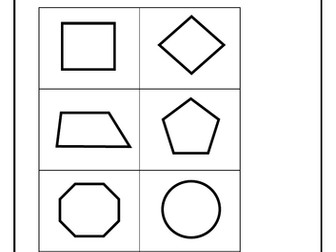 Name the 2D Shape