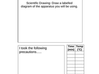 Change of state practical - boiling water