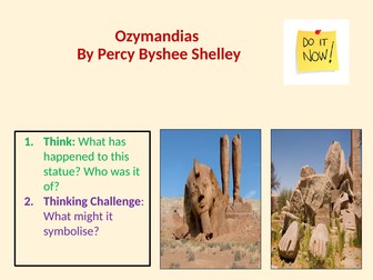 Ozymandias GCSE PPT