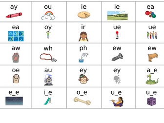 Phonics Phase 5 Soundmat