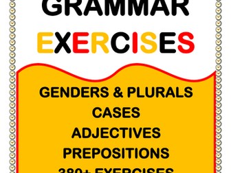 German Grammar Exercises - Section 1