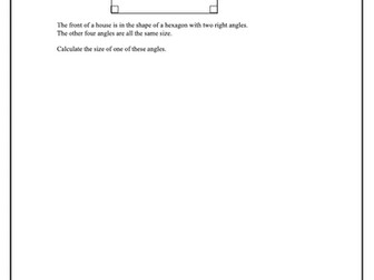 Year 10-Worksheet-Polygons-Questions and Answers